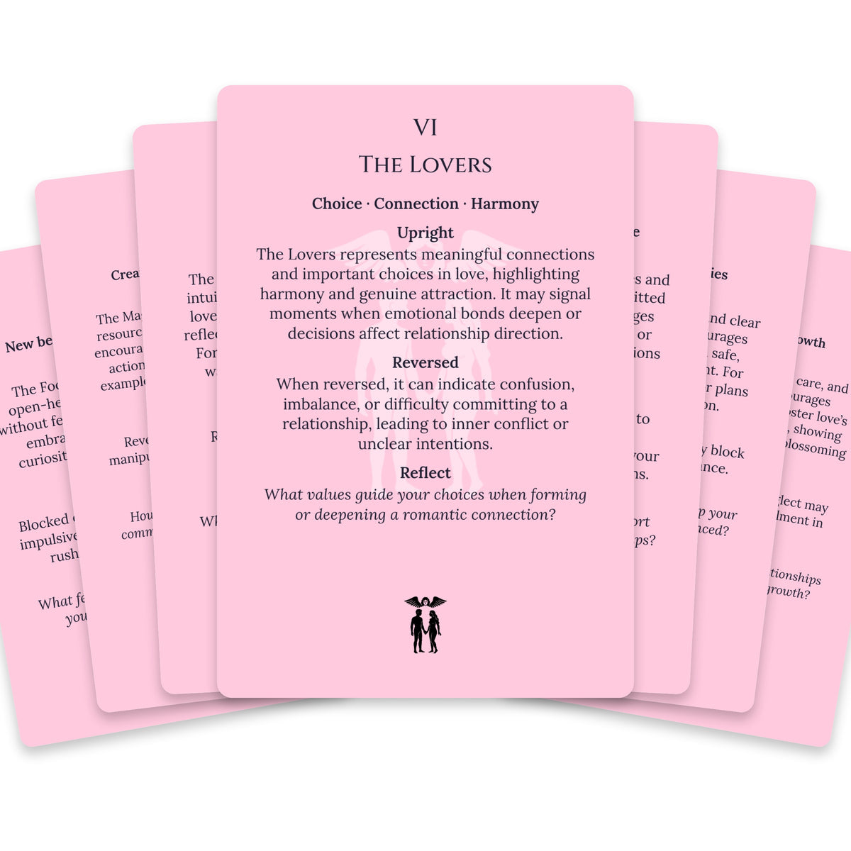 The Tarot of Love — For Beginners — arrangement 2