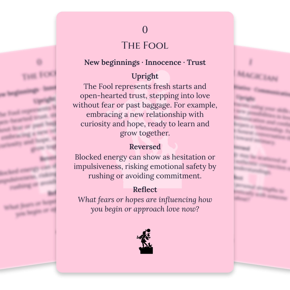 The Tarot of Love — For Beginners — arrangement 5