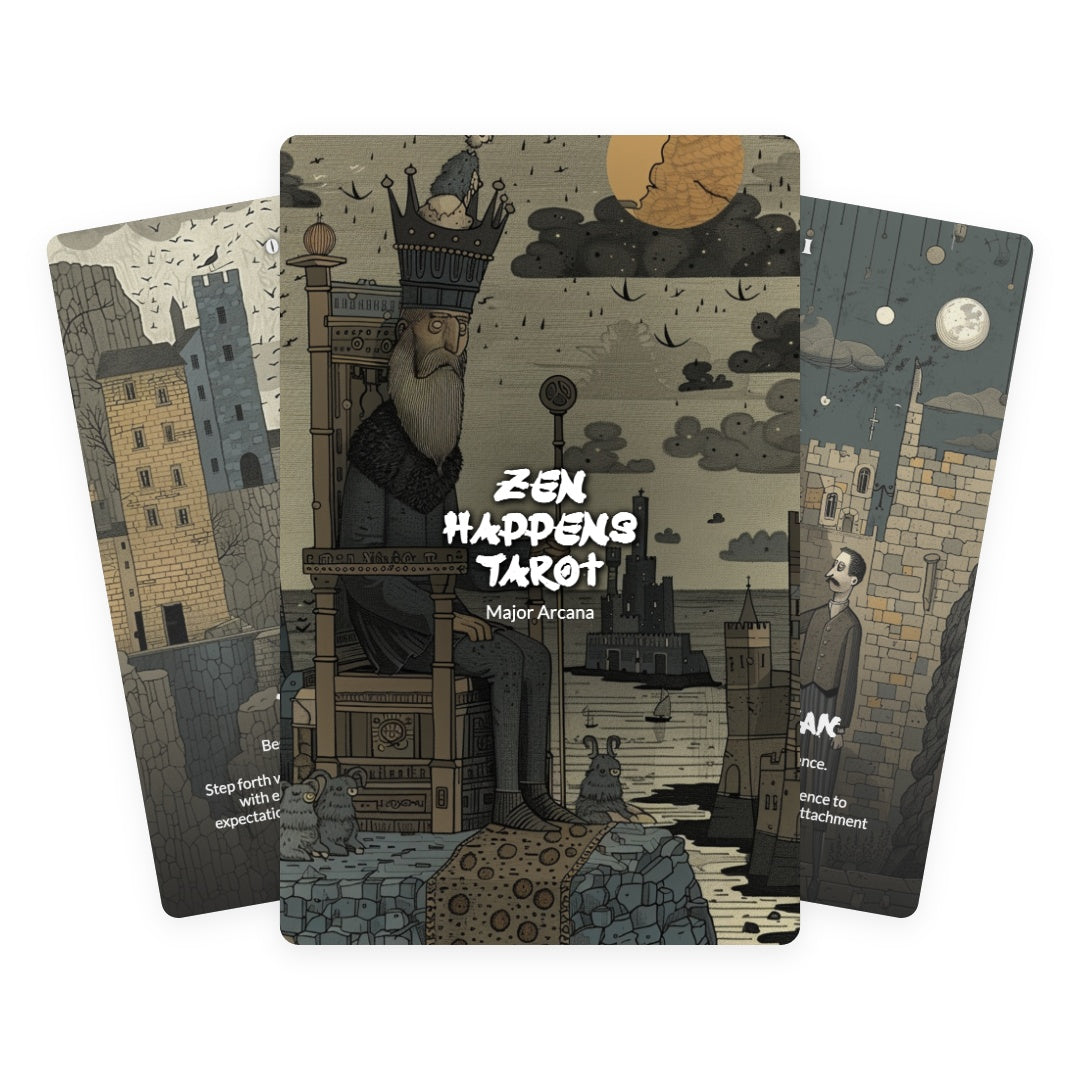 Zen Happens Tarot  - 22 Major Arcana