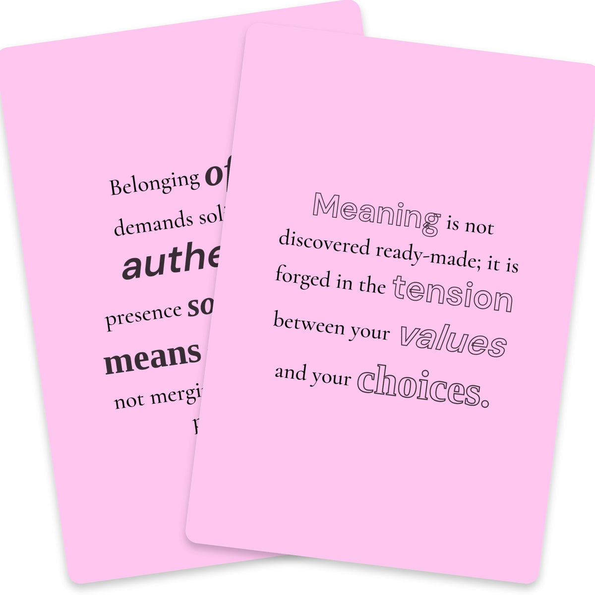 78 Things Your Soul Wants You to Know Oracle — arrangement 10