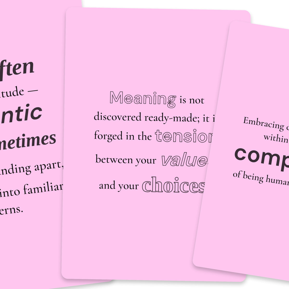 78 Things Your Soul Wants You to Know Oracle — arrangement 4
