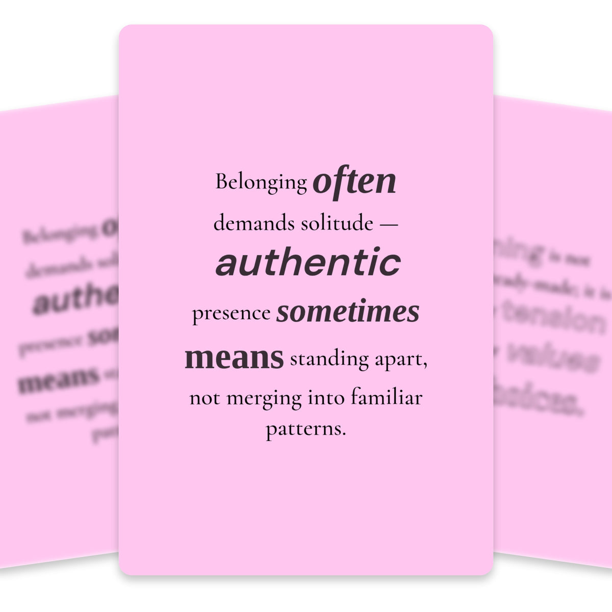 78 Things Your Soul Wants You to Know Oracle — arrangement 5