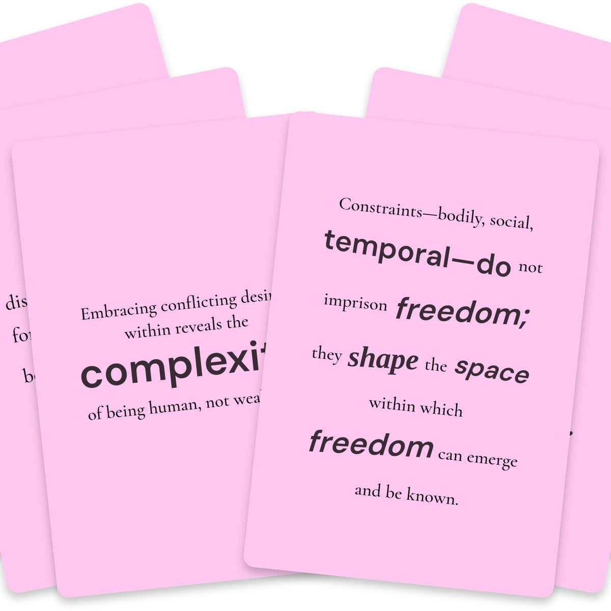 78 Things Your Soul Wants You to Know Oracle — arrangement 6