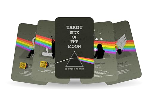 Ibiza Tarot Tarot Side of The Moon - Major Arcana Cards | Fortune Telling Tarot Cards Deck for Beginners | Authentic Tarot Experience - Set of 22 Cards