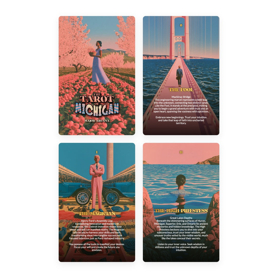 The Tarot of Michigan - The 22 Major Arcana