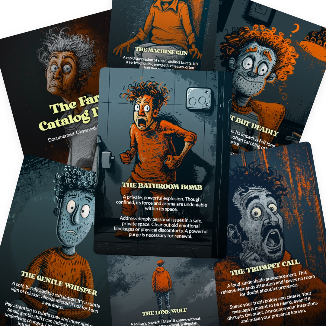 The Fart Catalog Deck - Documented. Observed. Unavoidable.