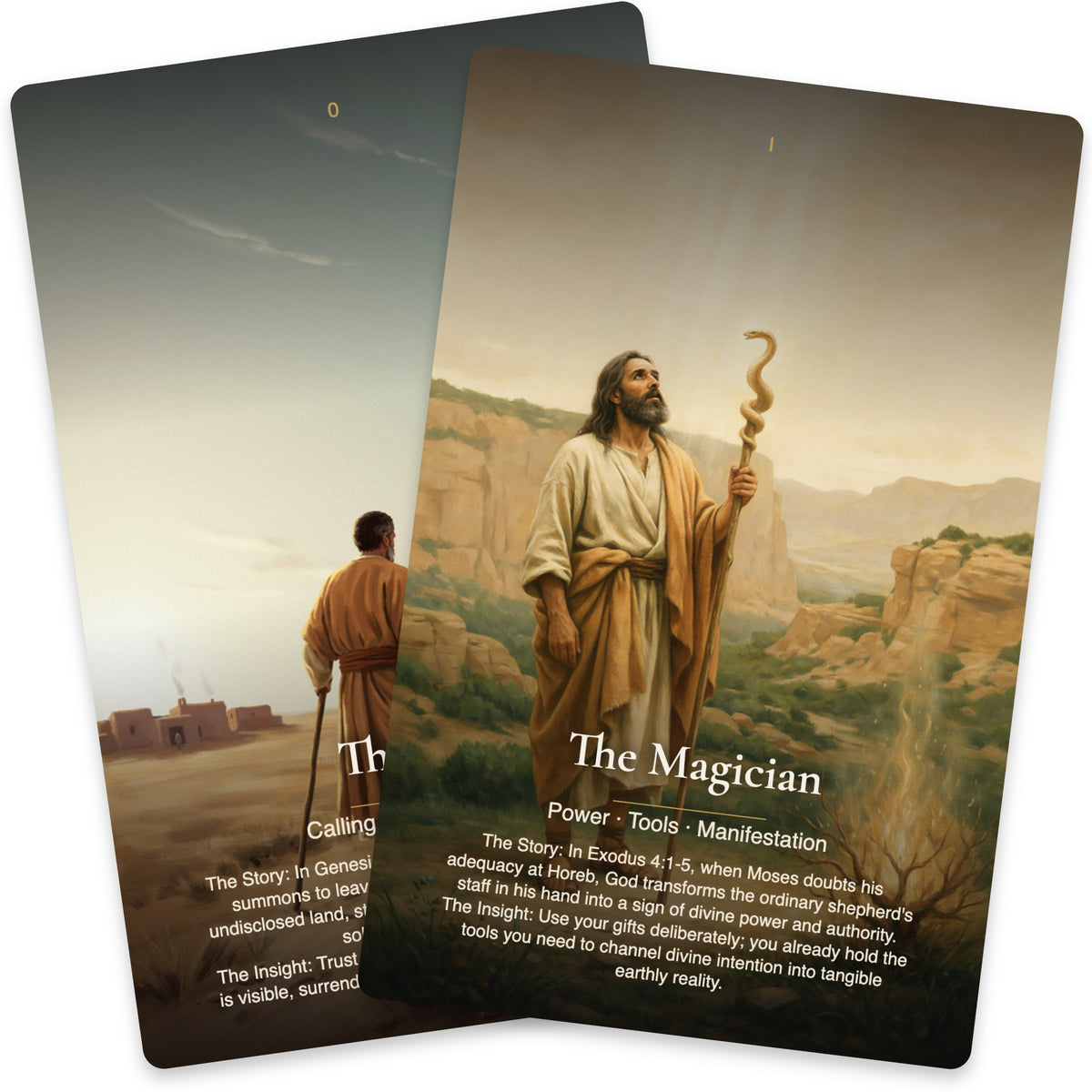 Divine Encounters Tarot — arrangement 10