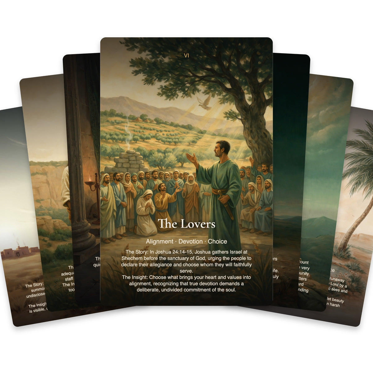 Divine Encounters Tarot — arrangement 2