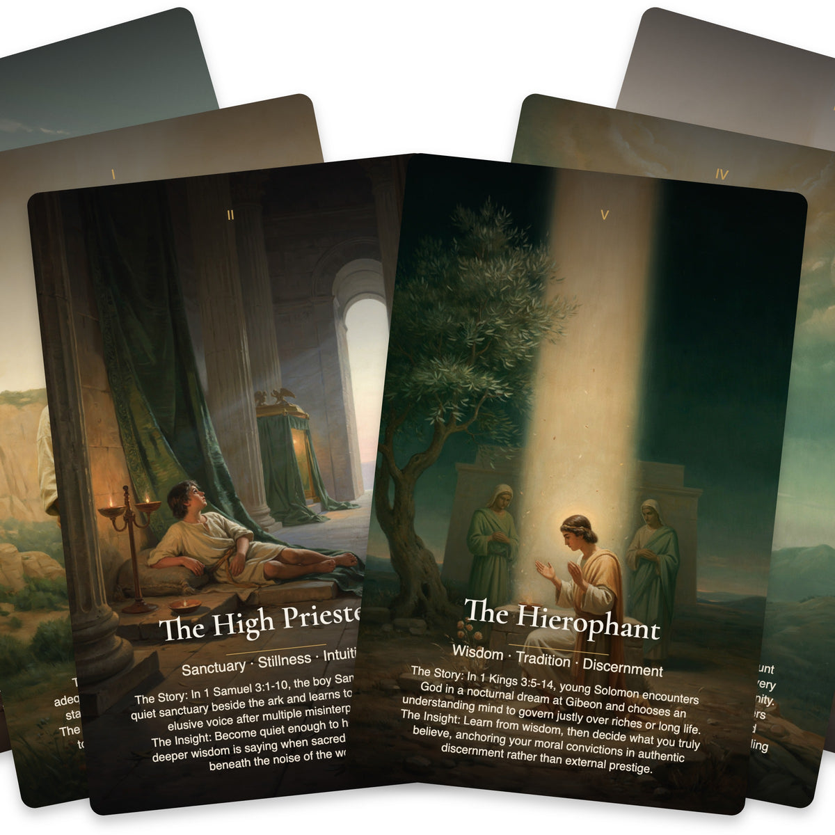 Divine Encounters Tarot — arrangement 6