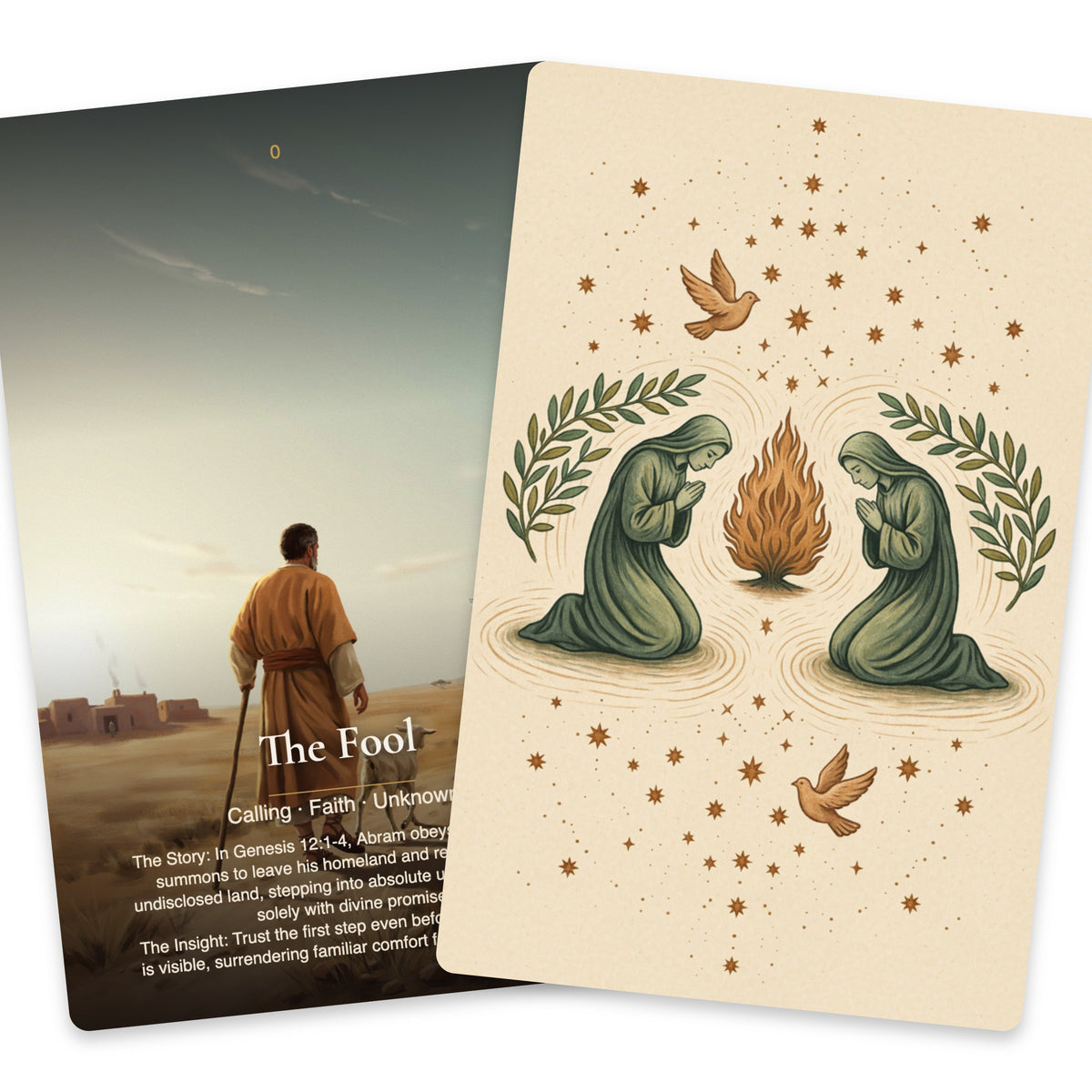 Divine Encounters Tarot — arrangement 7