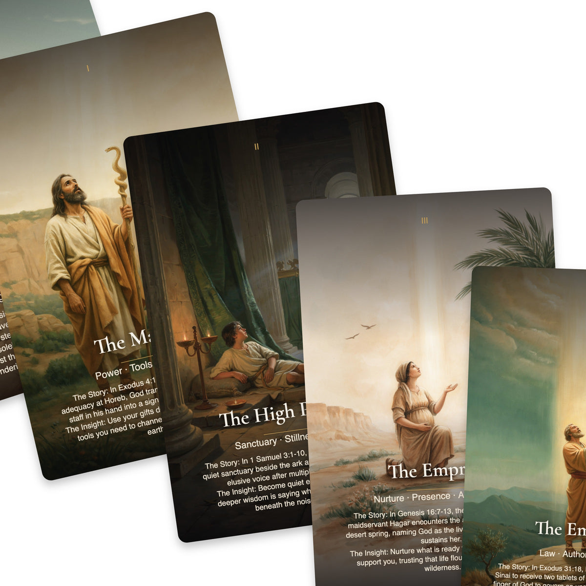 Divine Encounters Tarot — arrangement 8