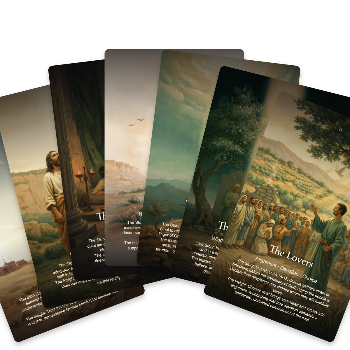 Divine Encounters Tarot — arrangement 9