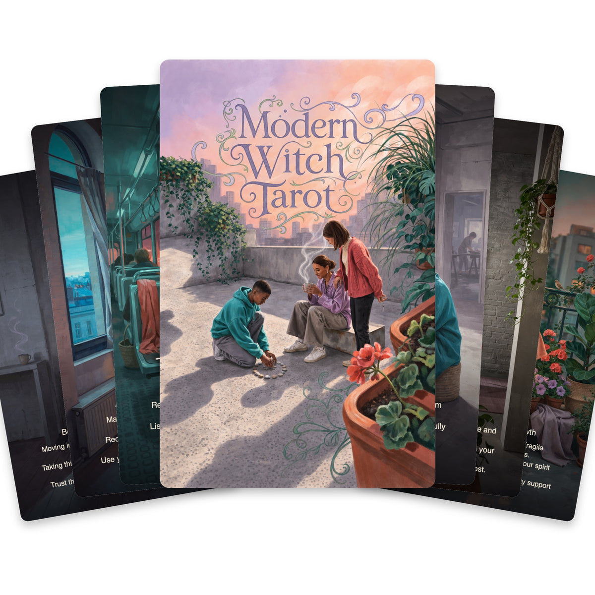 Modern Witch Tarot — arrangement 1