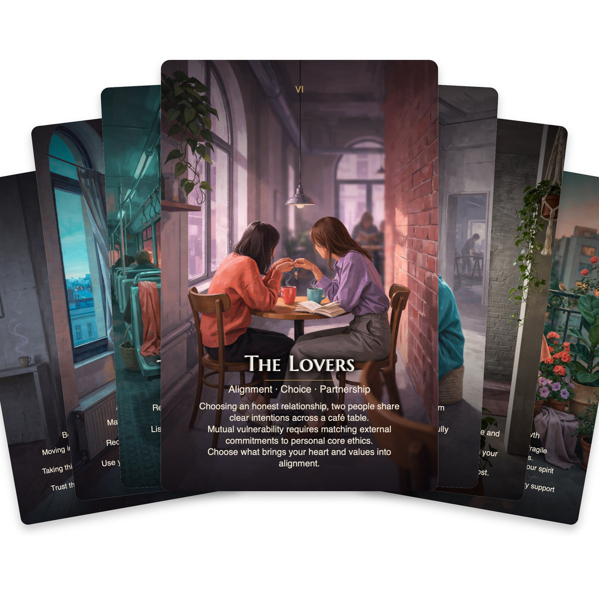 Modern Witch Tarot — arrangement 2
