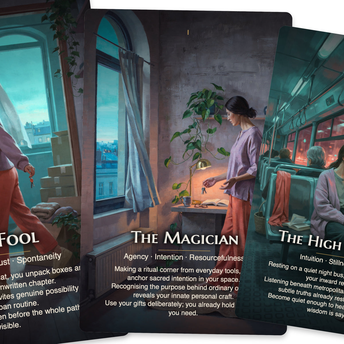 Modern Witch Tarot — arrangement 4