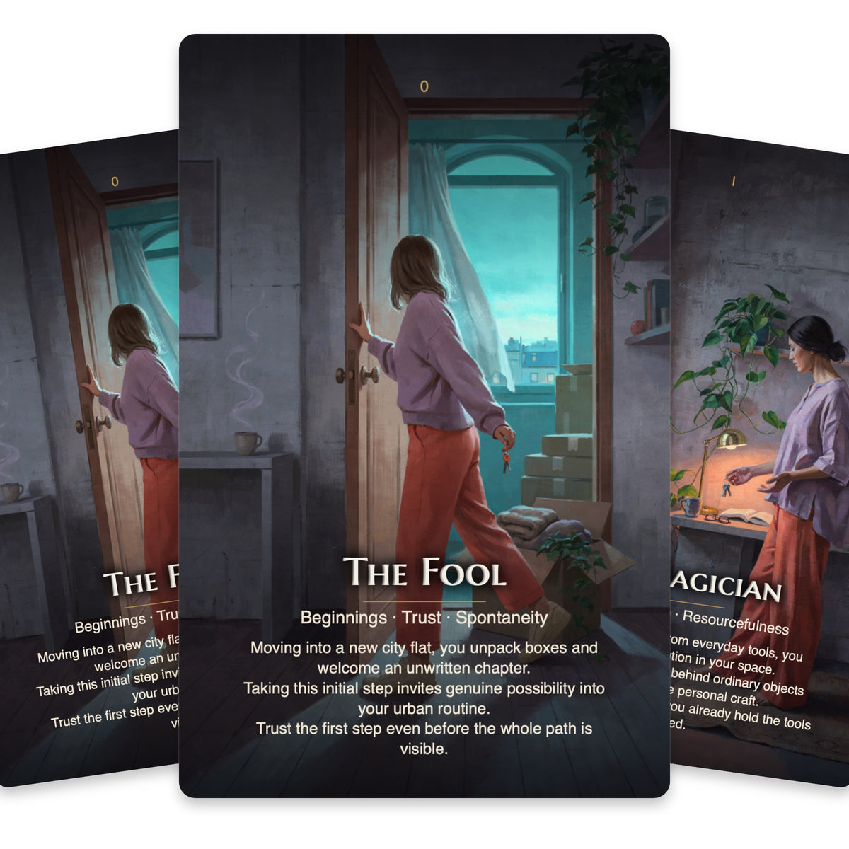 Modern Witch Tarot — arrangement 5