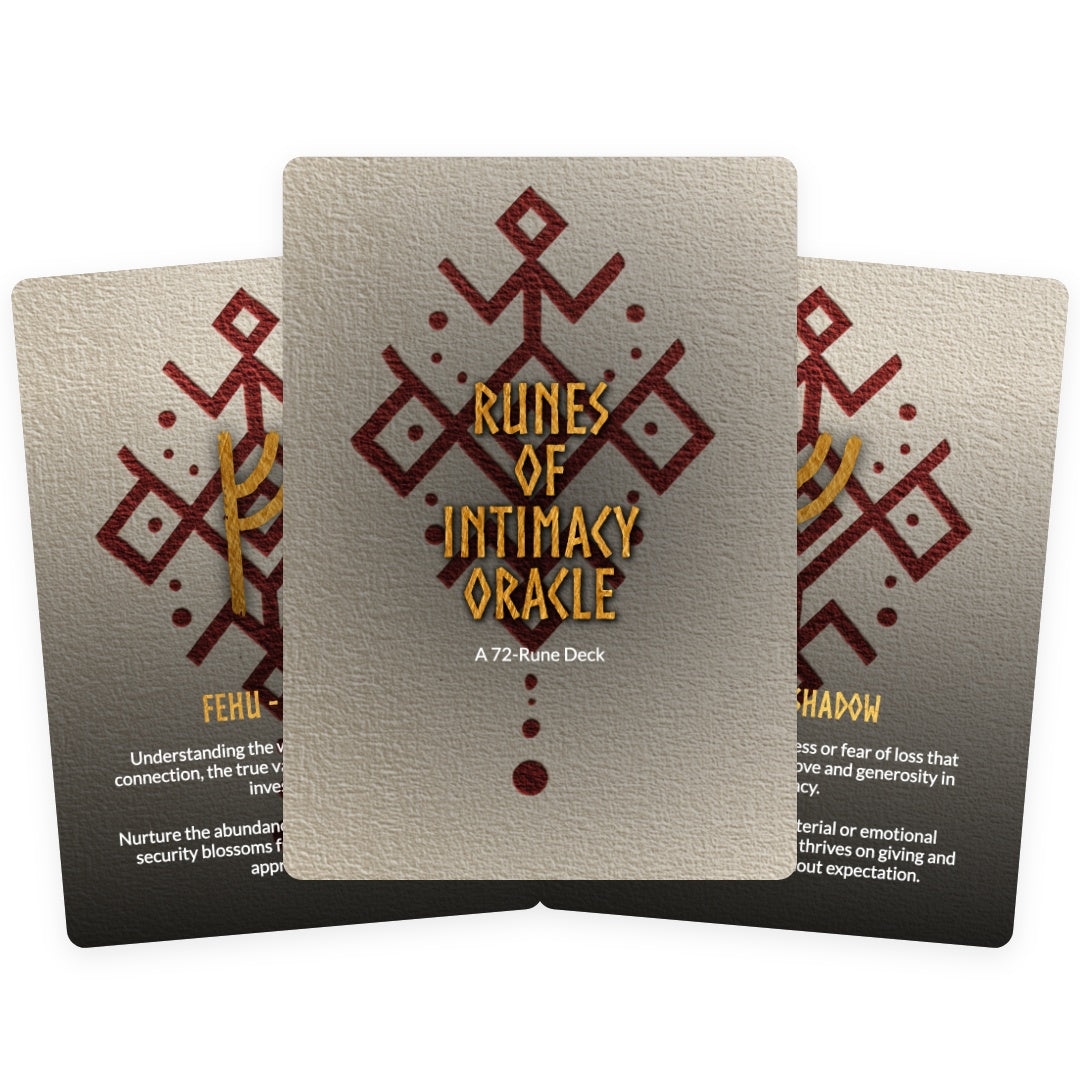 Runes of Intimacy Oracle Deck - 72 Cards