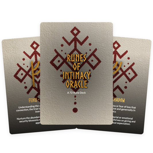 Runes of Intimacy Oracle Deck - 72 Cards
