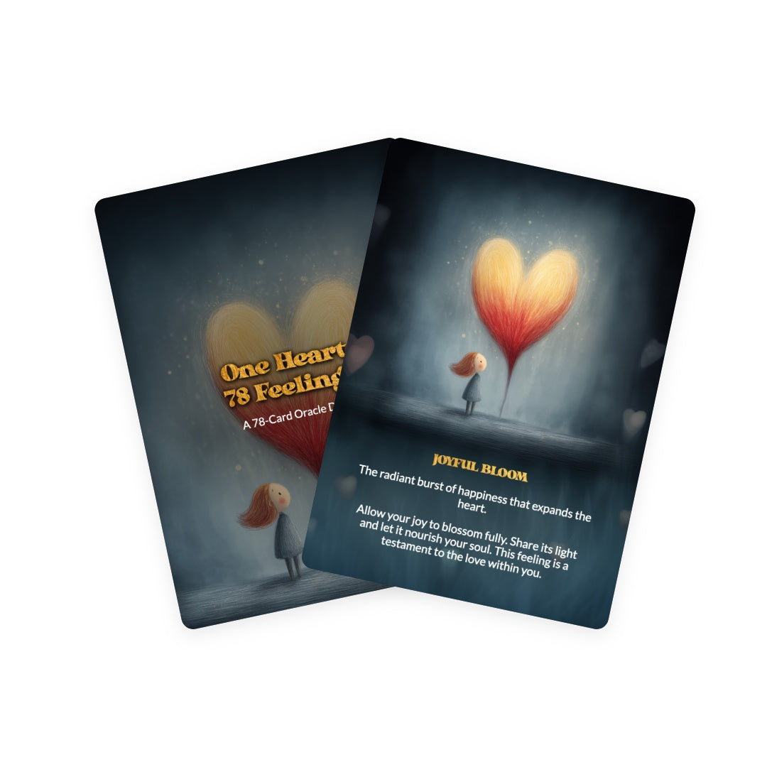 One Heart, 78 Feelings - Oracle Cards
