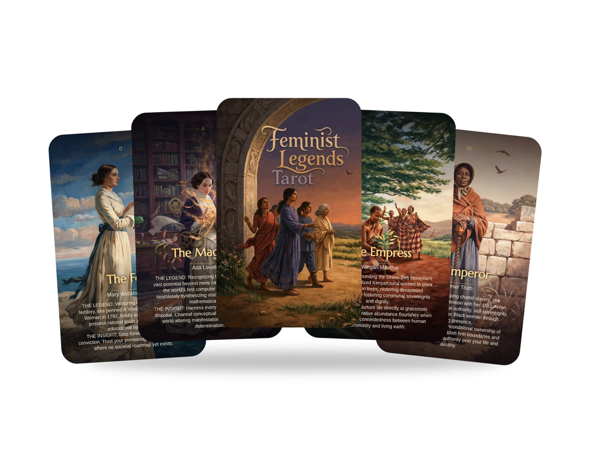 Feminist Legends Tarot — arrangement 1