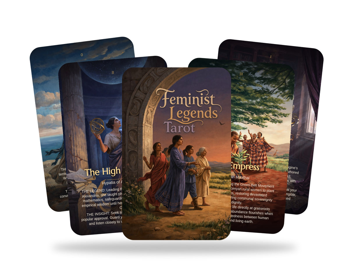 Feminist Legends Tarot — arrangement 5