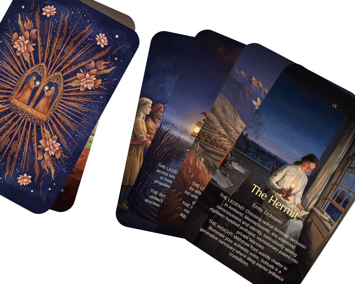 Feminist Legends Tarot — arrangement 6