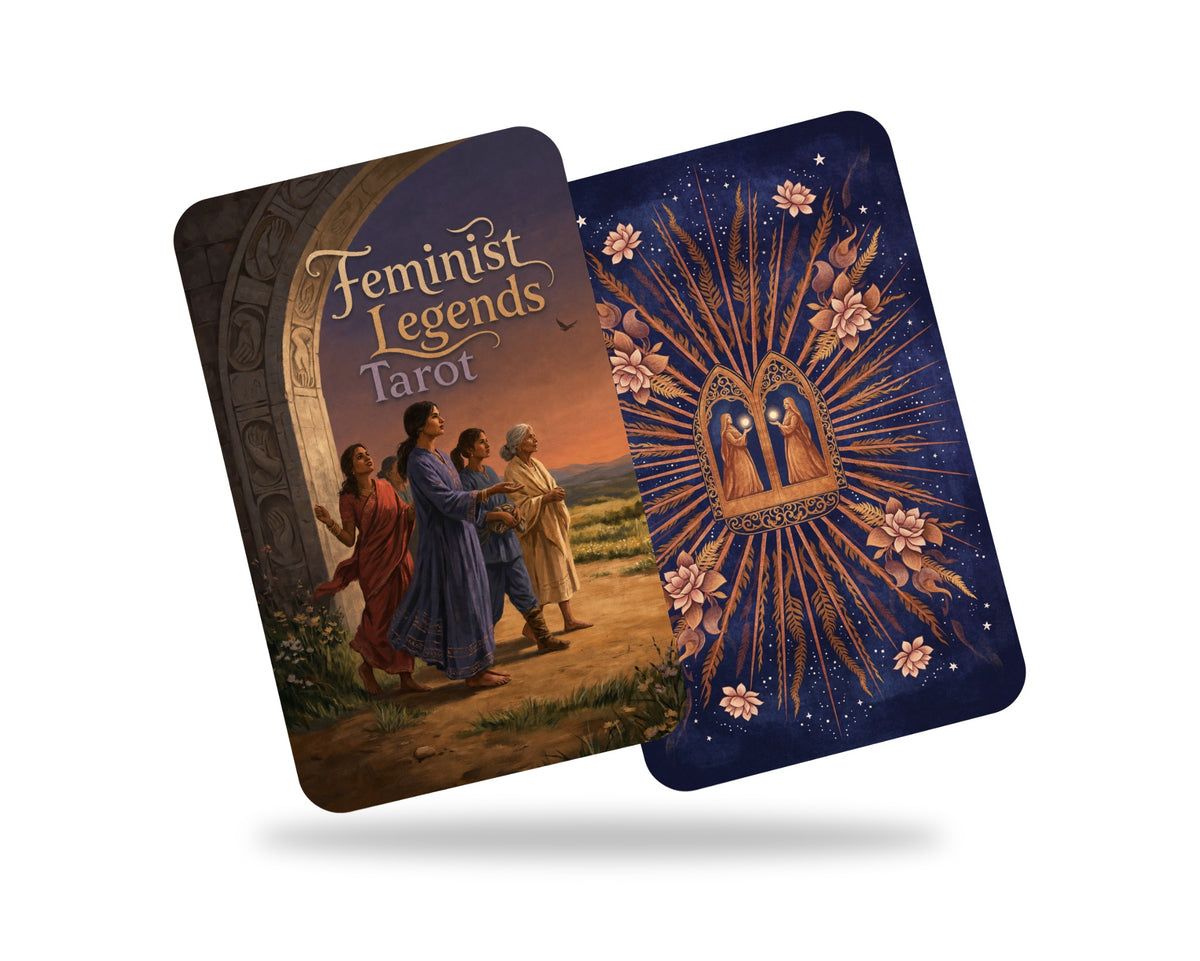 Feminist Legends Tarot — arrangement 7