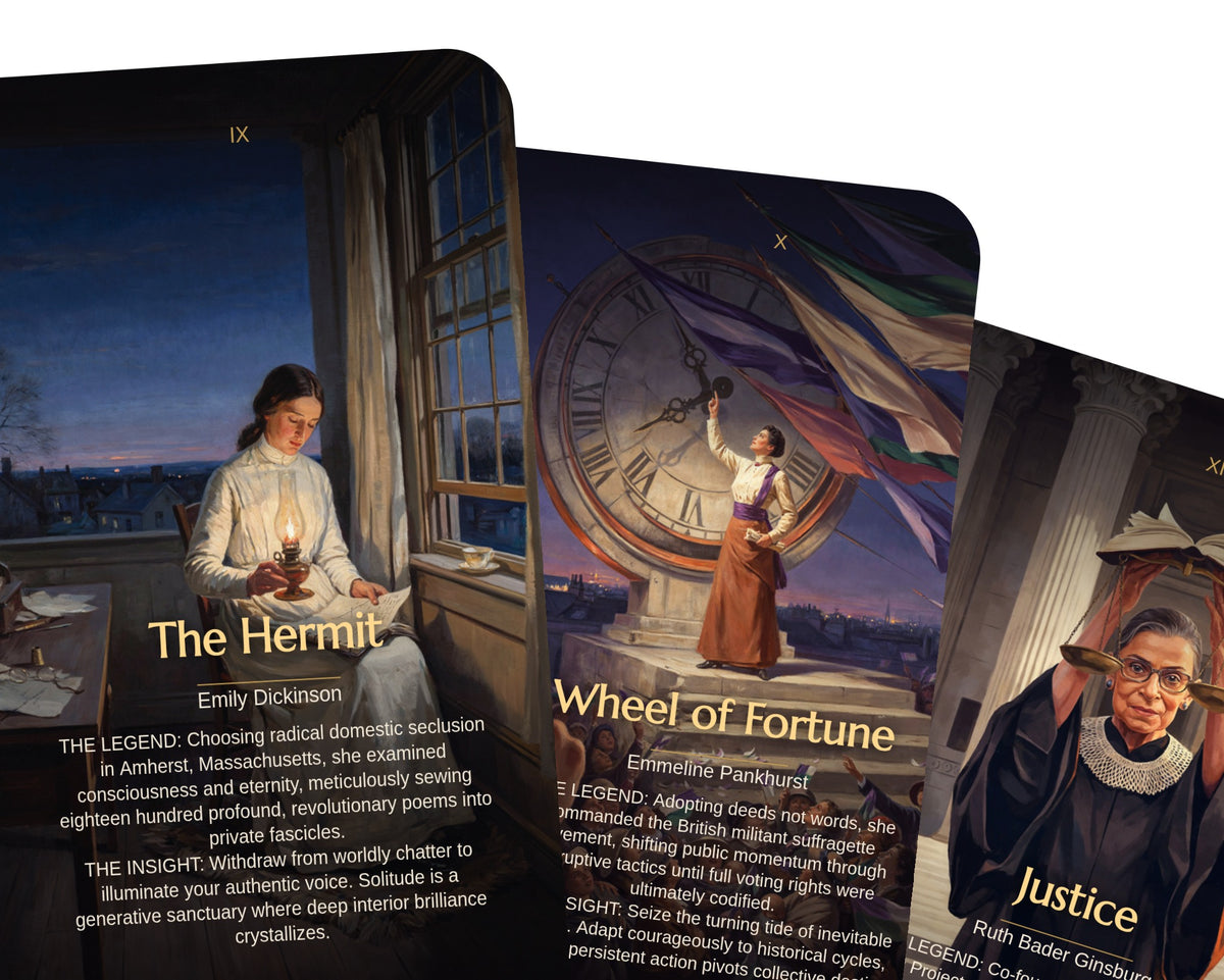 Feminist Legends Tarot — arrangement 8