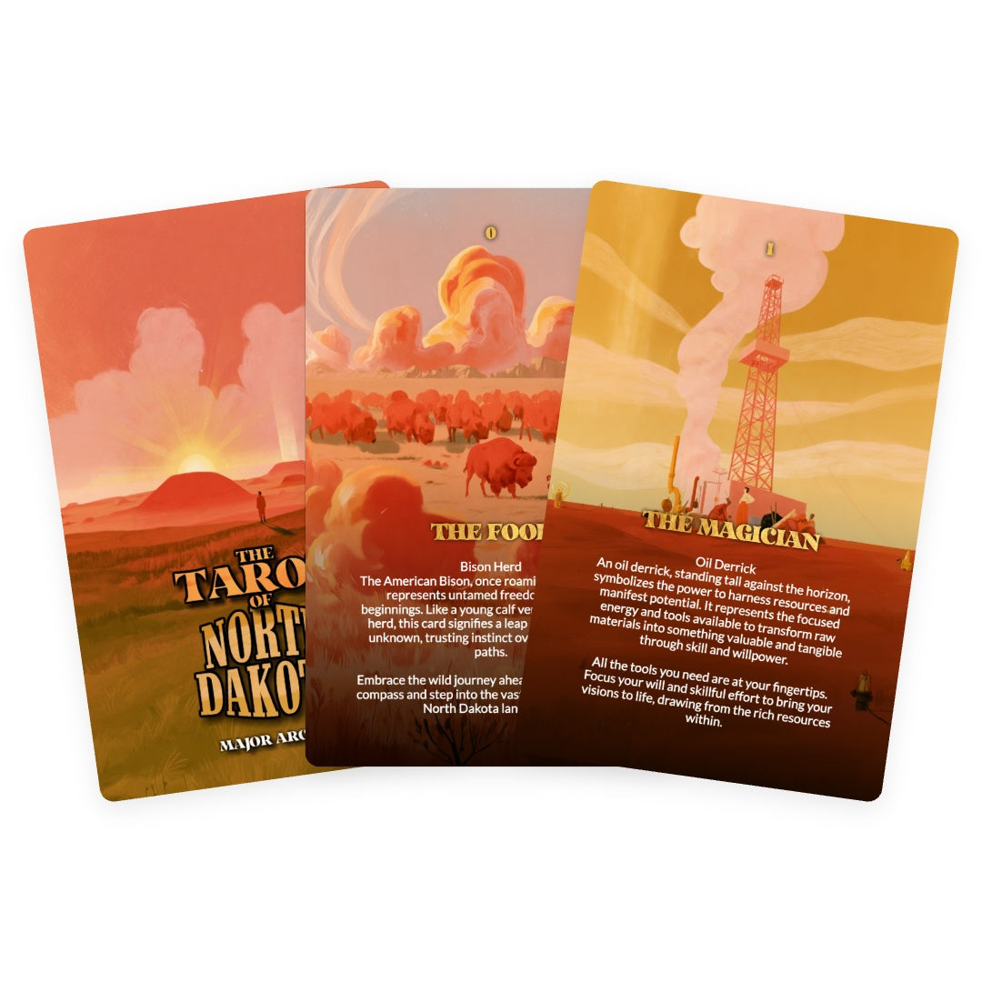 The Tarot of North Dakota - The 22 Arcana Deck