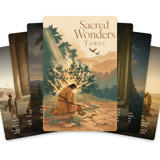 Sacred Wonders Tarot - Major Arcana — arrangement 1