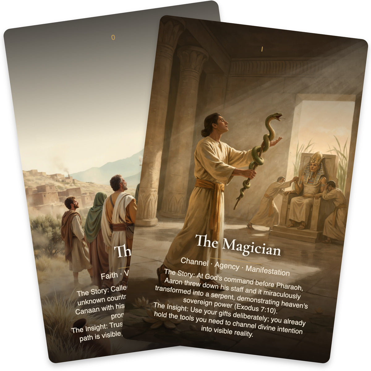 Sacred Wonders Tarot - Major Arcana — arrangement 10