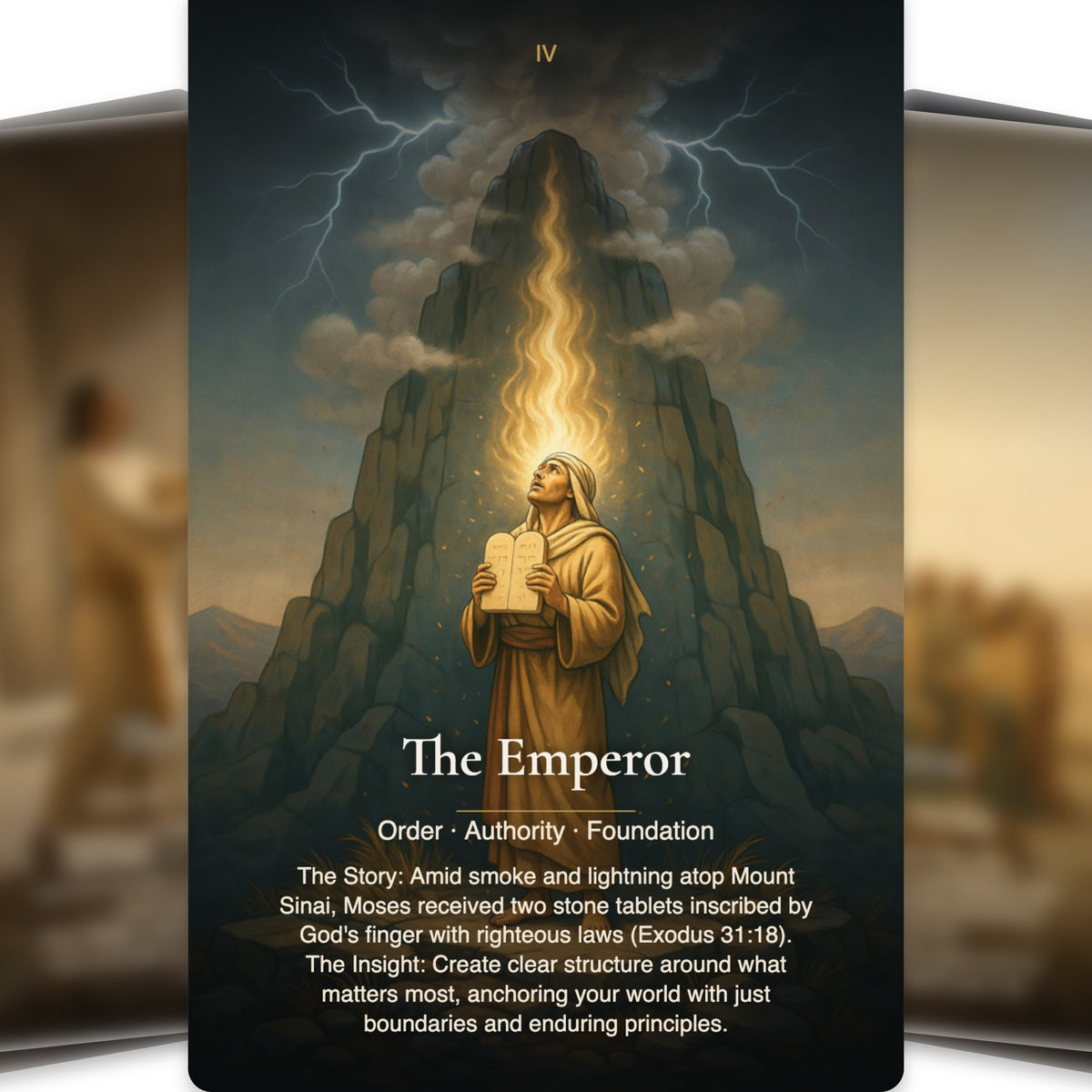 Sacred Wonders Tarot - Major Arcana — arrangement 11