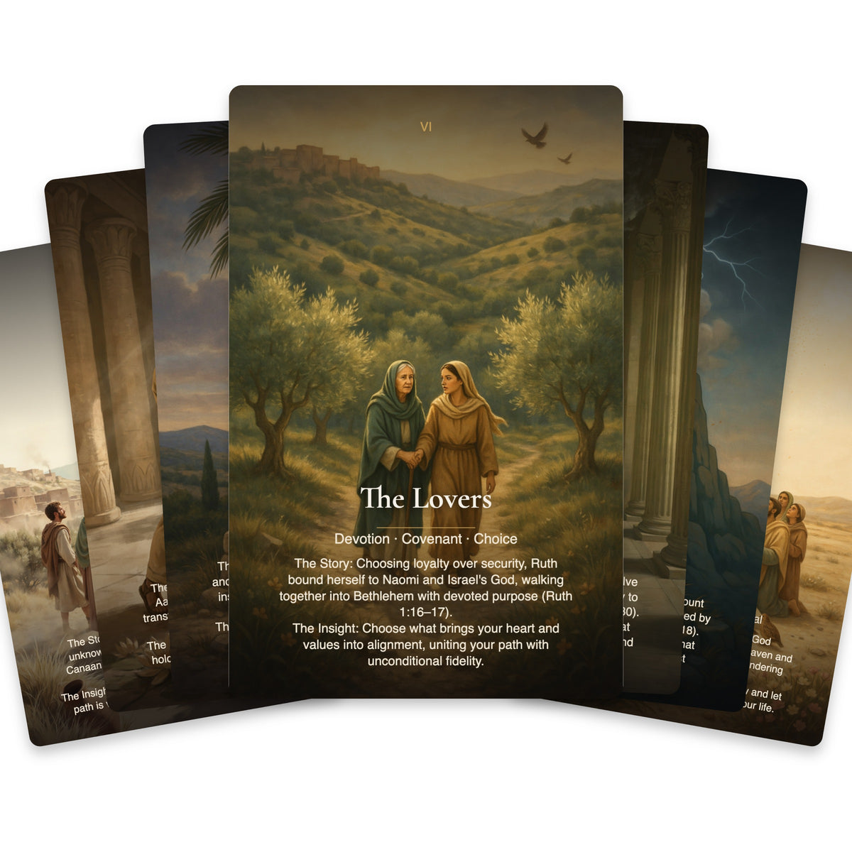 Sacred Wonders Tarot - Major Arcana — arrangement 2
