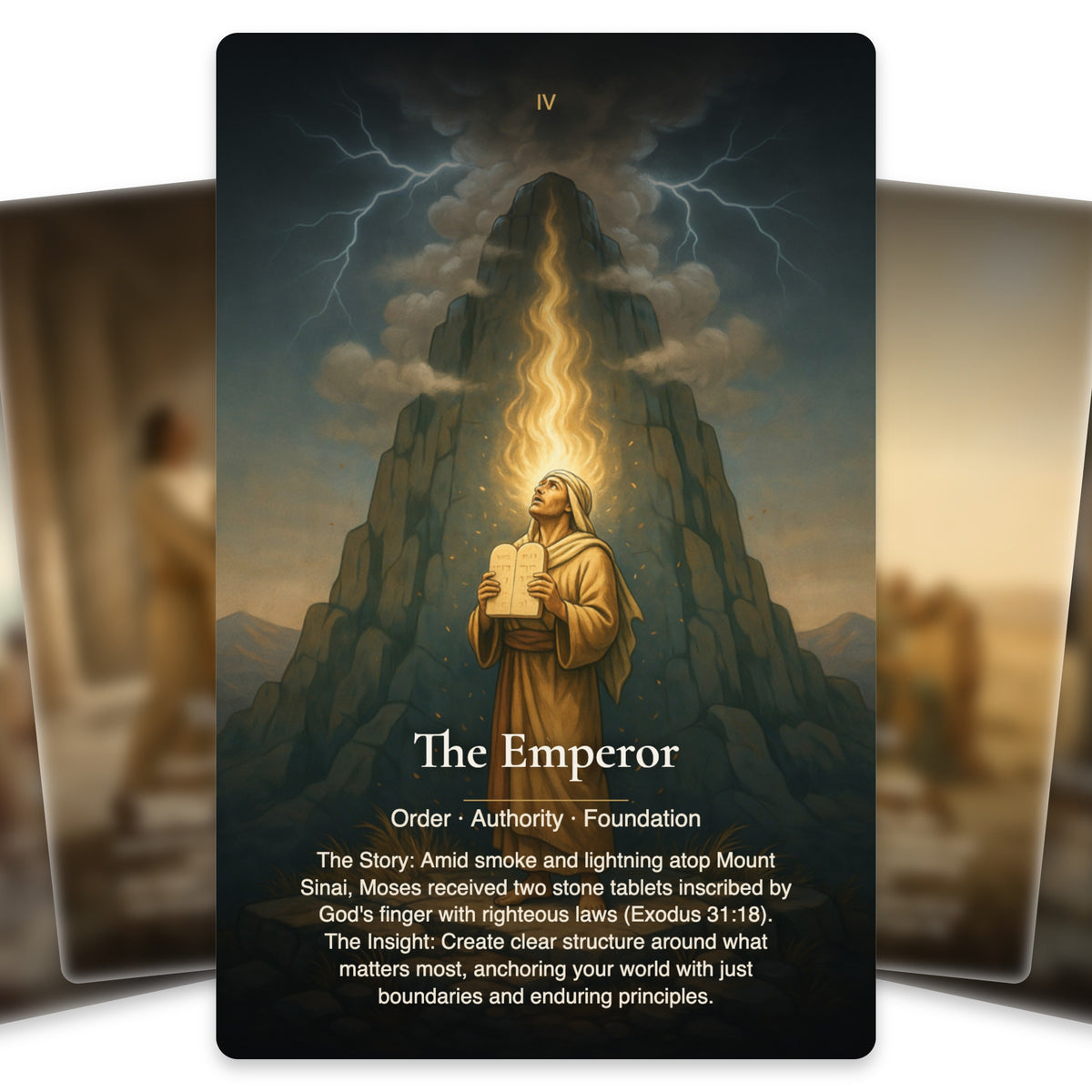 Sacred Wonders Tarot - Major Arcana — arrangement 3