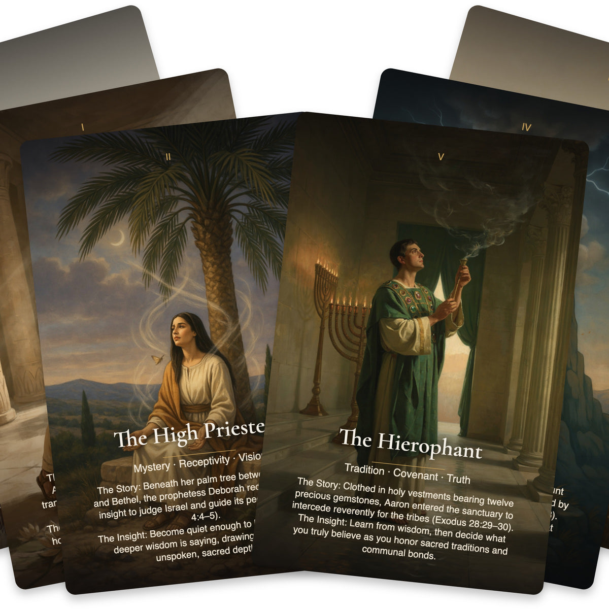 Sacred Wonders Tarot - Major Arcana — arrangement 6
