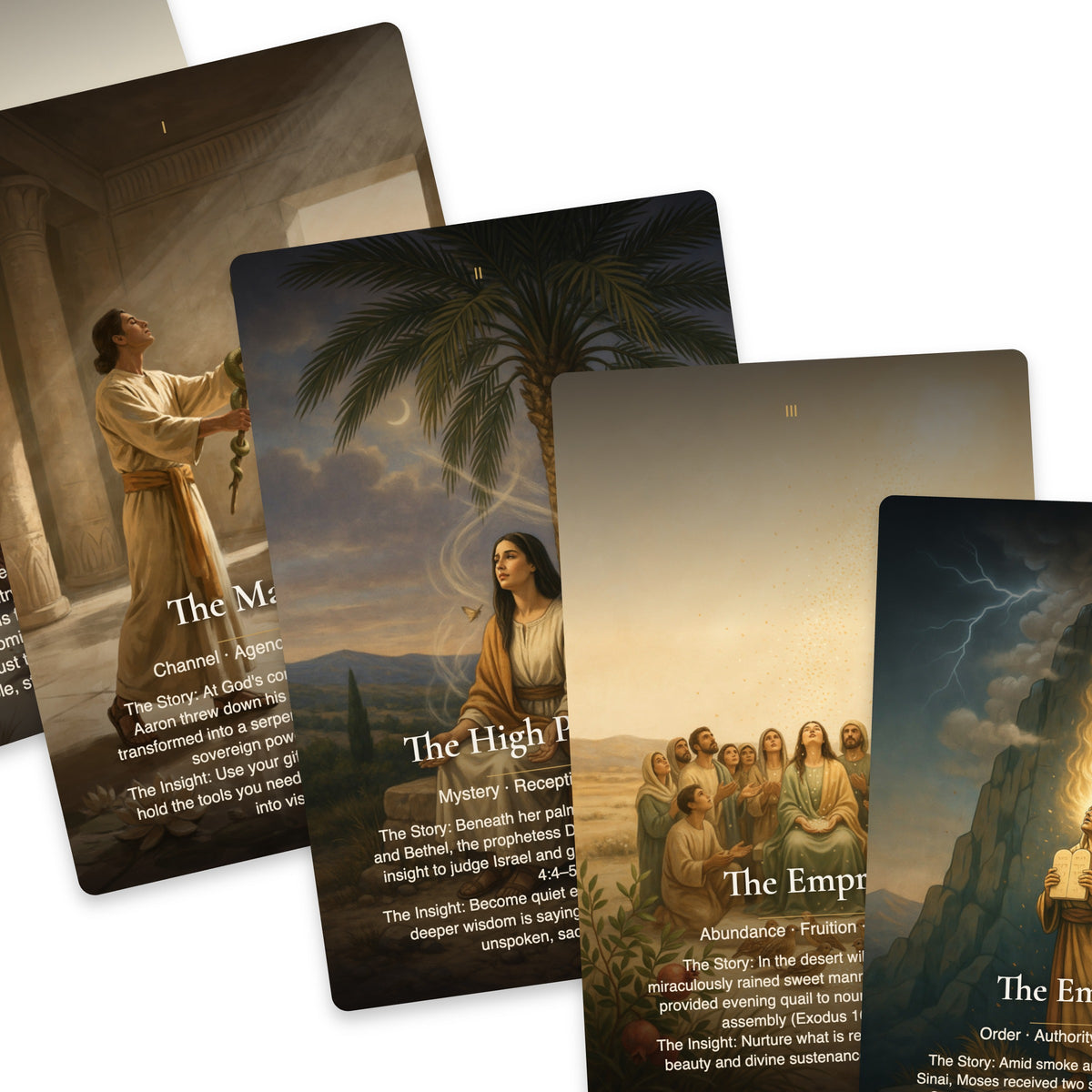Sacred Wonders Tarot - Major Arcana — arrangement 8