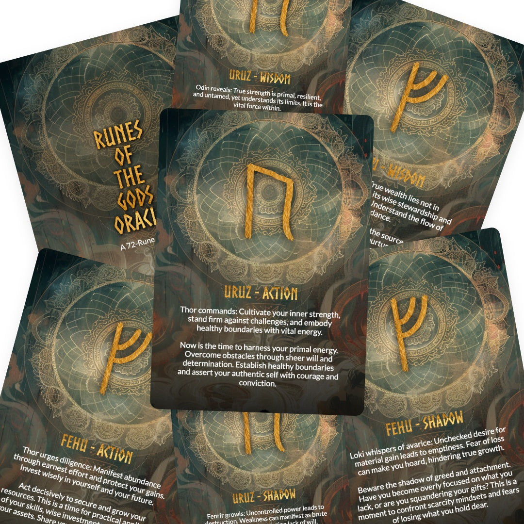 Runes of the Gods Oracle Deck - 72 Cards