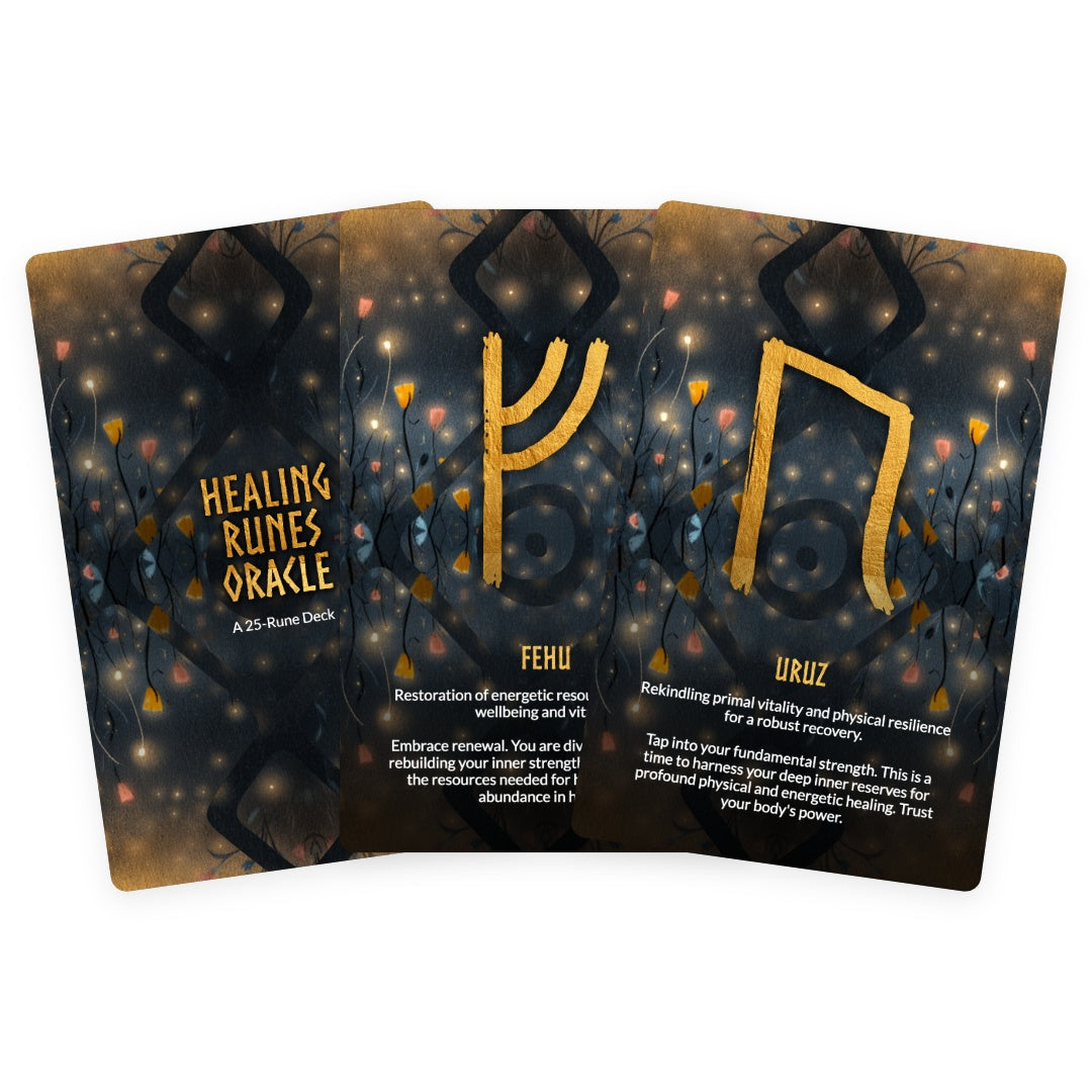 Healing Runes Oracle Deck