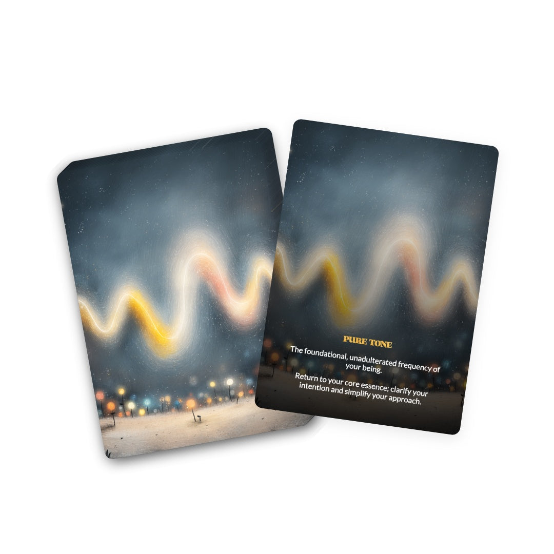 One Sound, 78 Vibrations - Oracle Cards