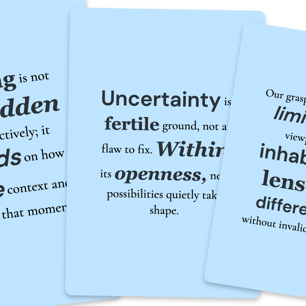 78 Messages from the Universe Oracle — arrangement 4