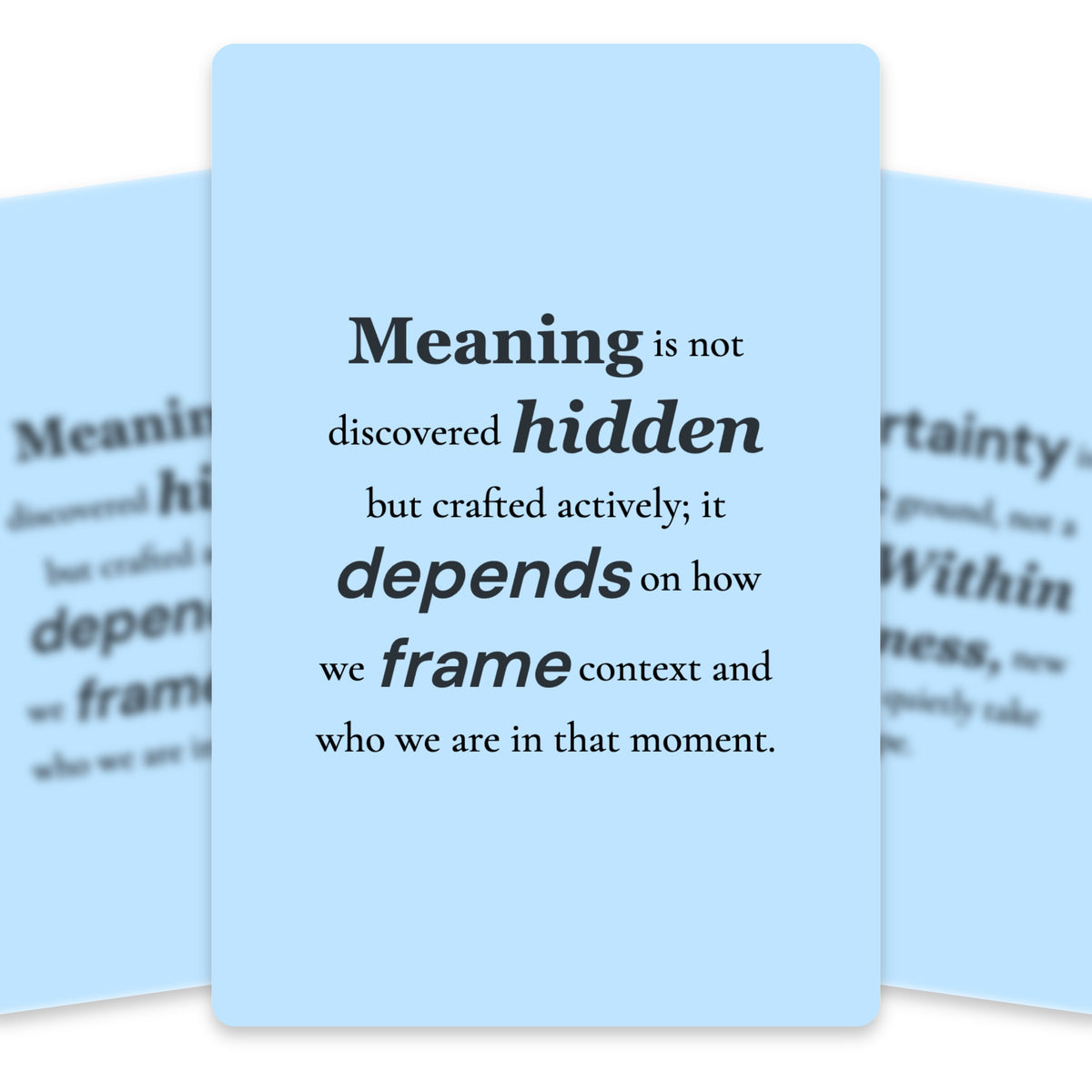 78 Messages from the Universe Oracle — arrangement 5