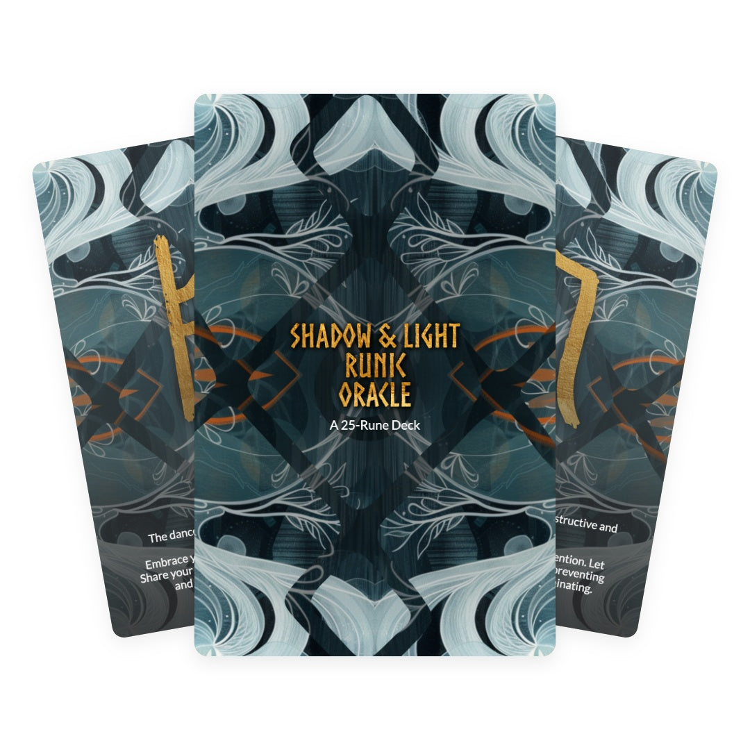 Shadow & Light Runic Oracle Deck