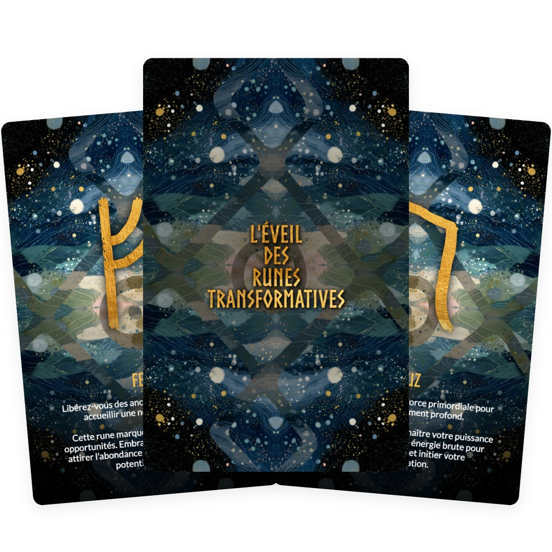 L'Éveil des Runes Transformatives (Français) – Ibiza Tarot