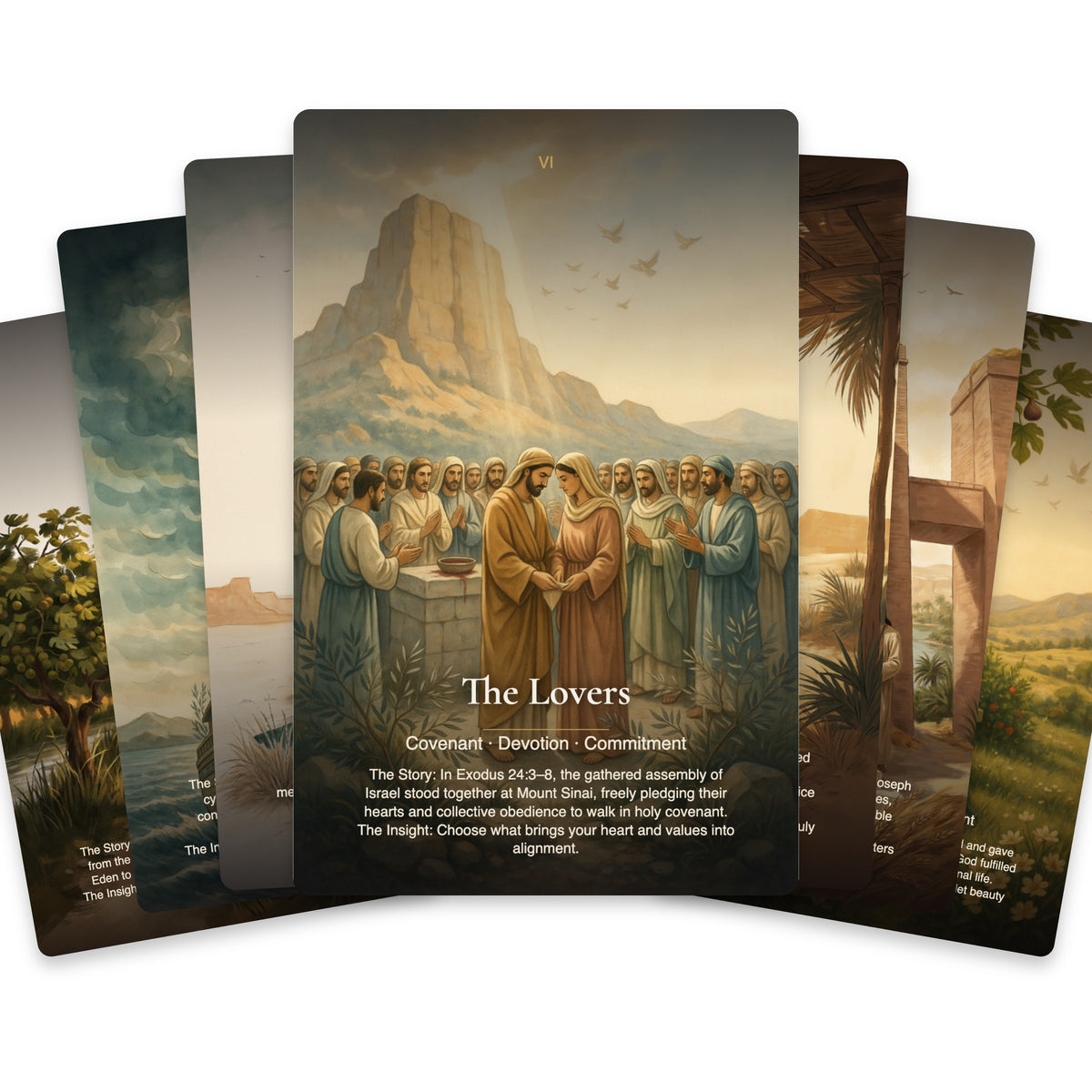 From Eden to Babylon Tarot — arrangement 2