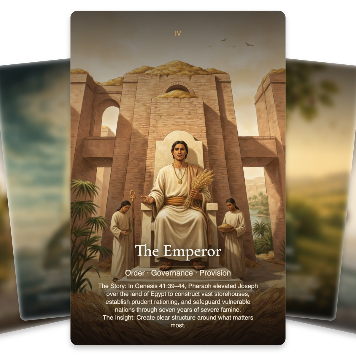 From Eden to Babylon Tarot — arrangement 3