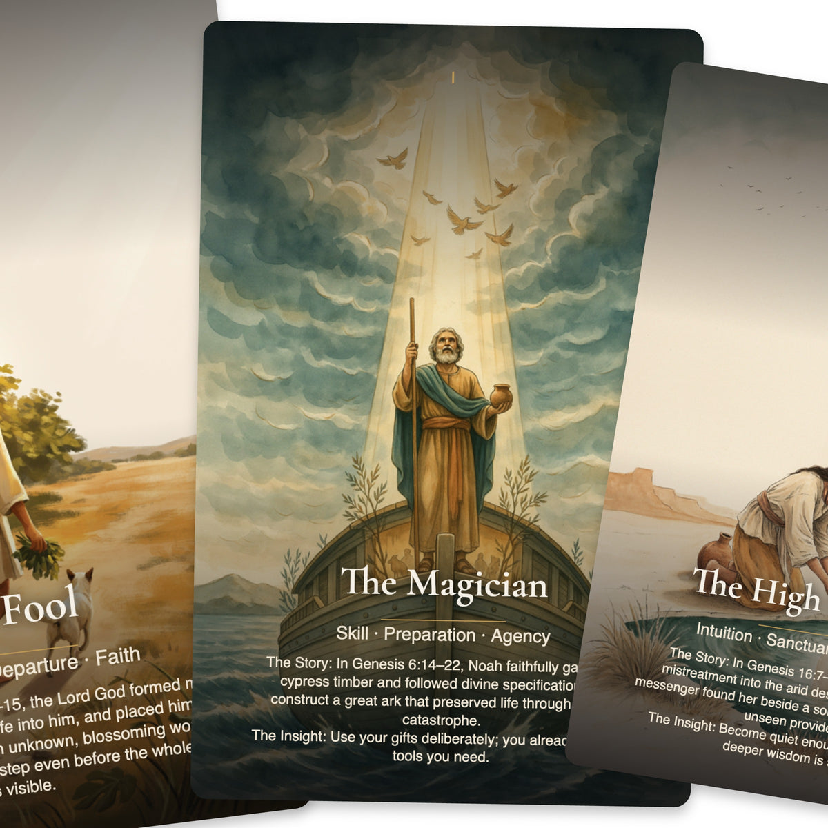 From Eden to Babylon Tarot — arrangement 4