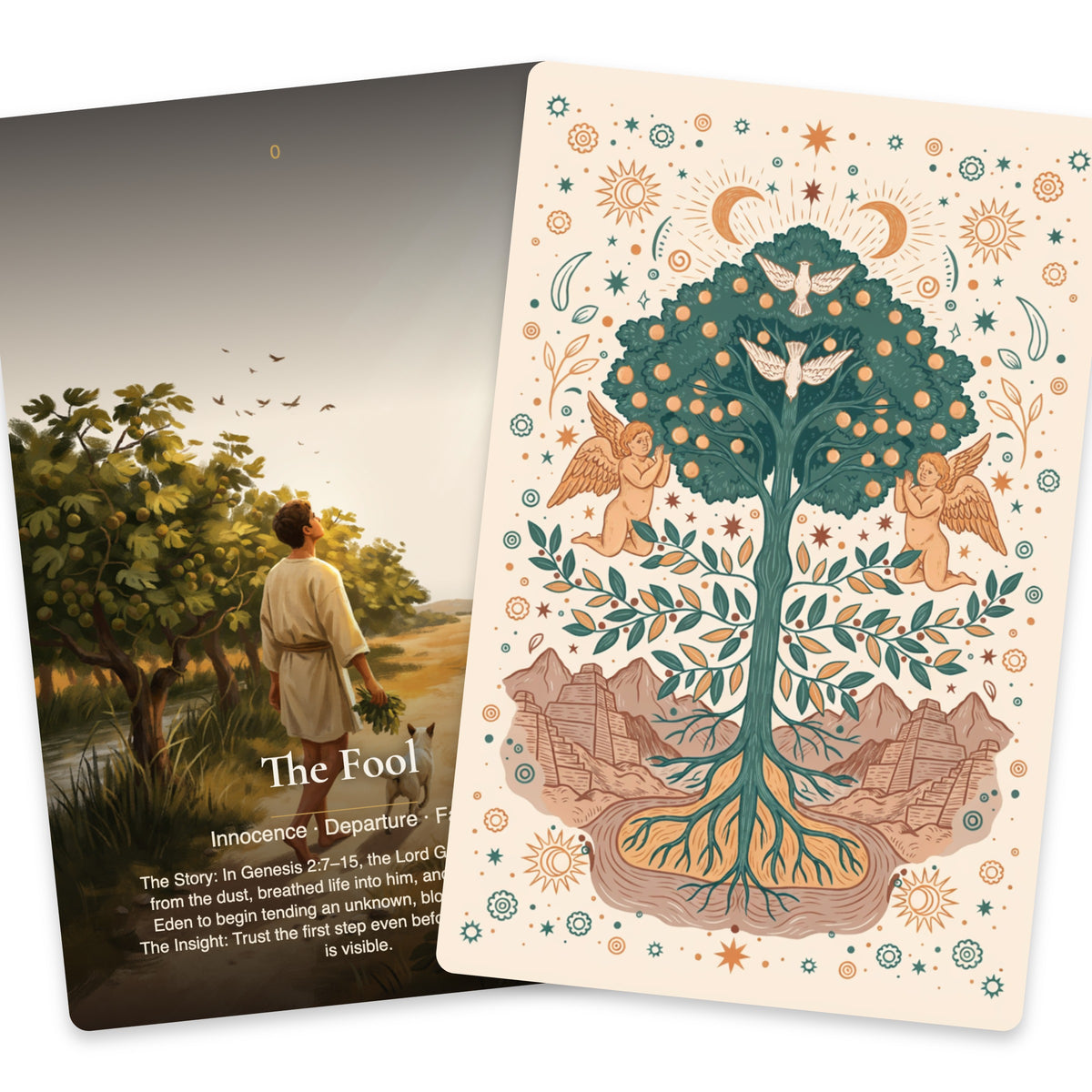 From Eden to Babylon Tarot — arrangement 7