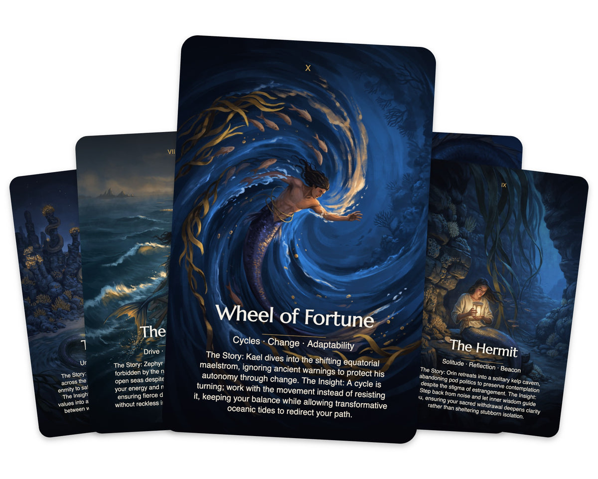 Rebel Mermaids Tarot — arrangement 3