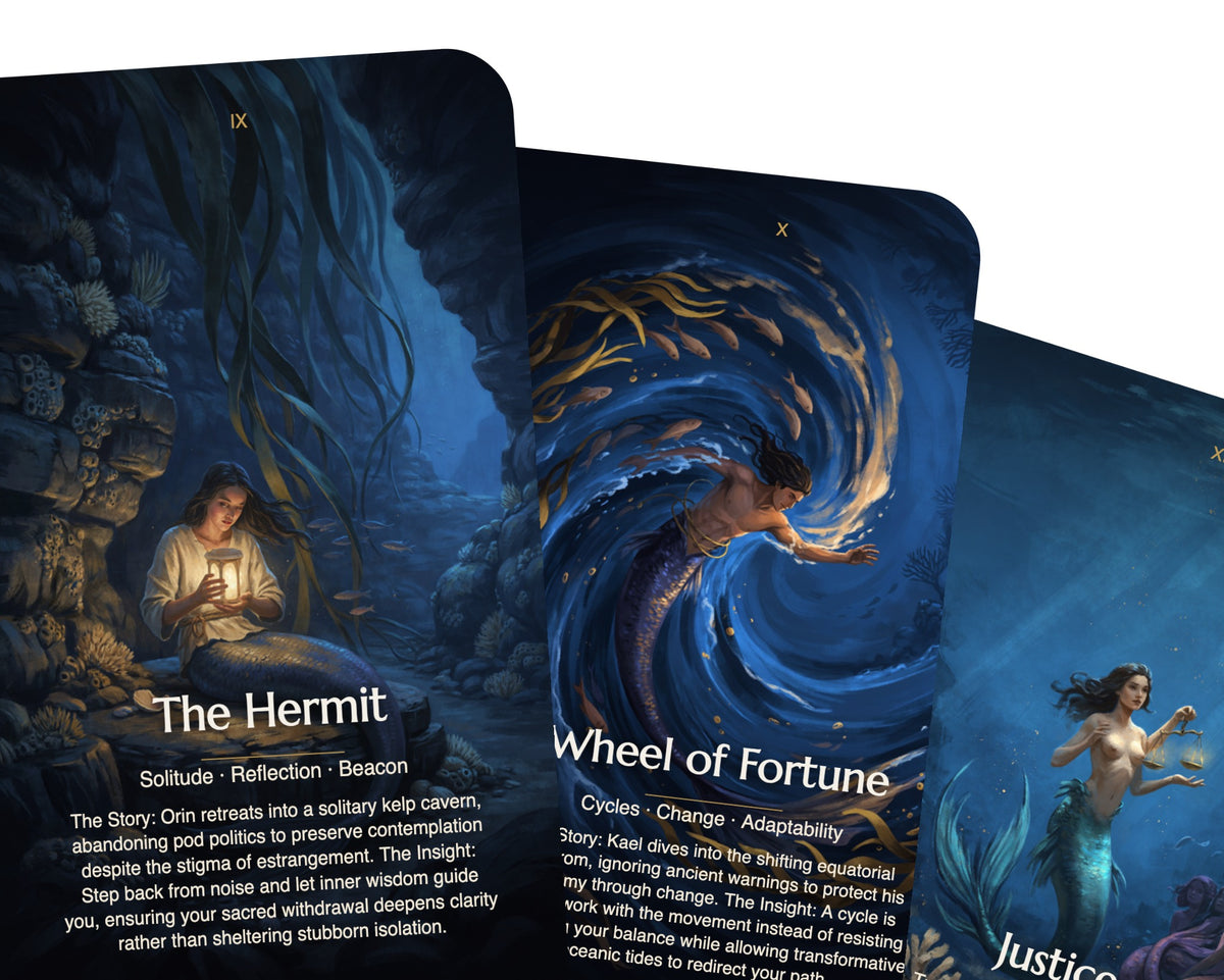 Rebel Mermaids Tarot — arrangement 8