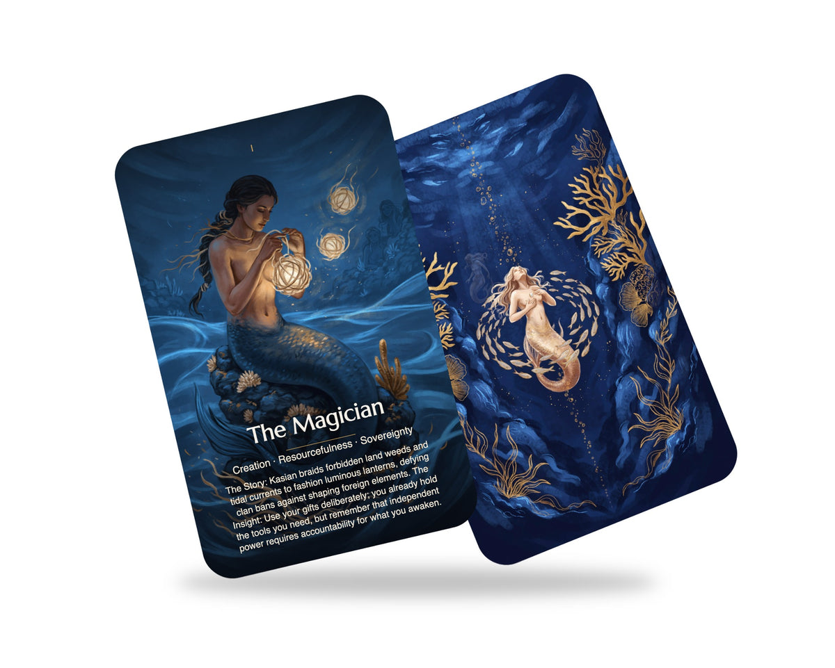 Rebel Mermaids Tarot — arrangement 9